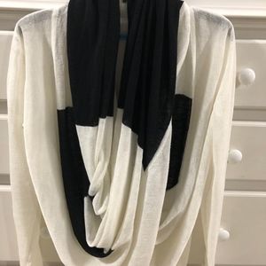 Alice + Olivia Drape Wrap Sweater